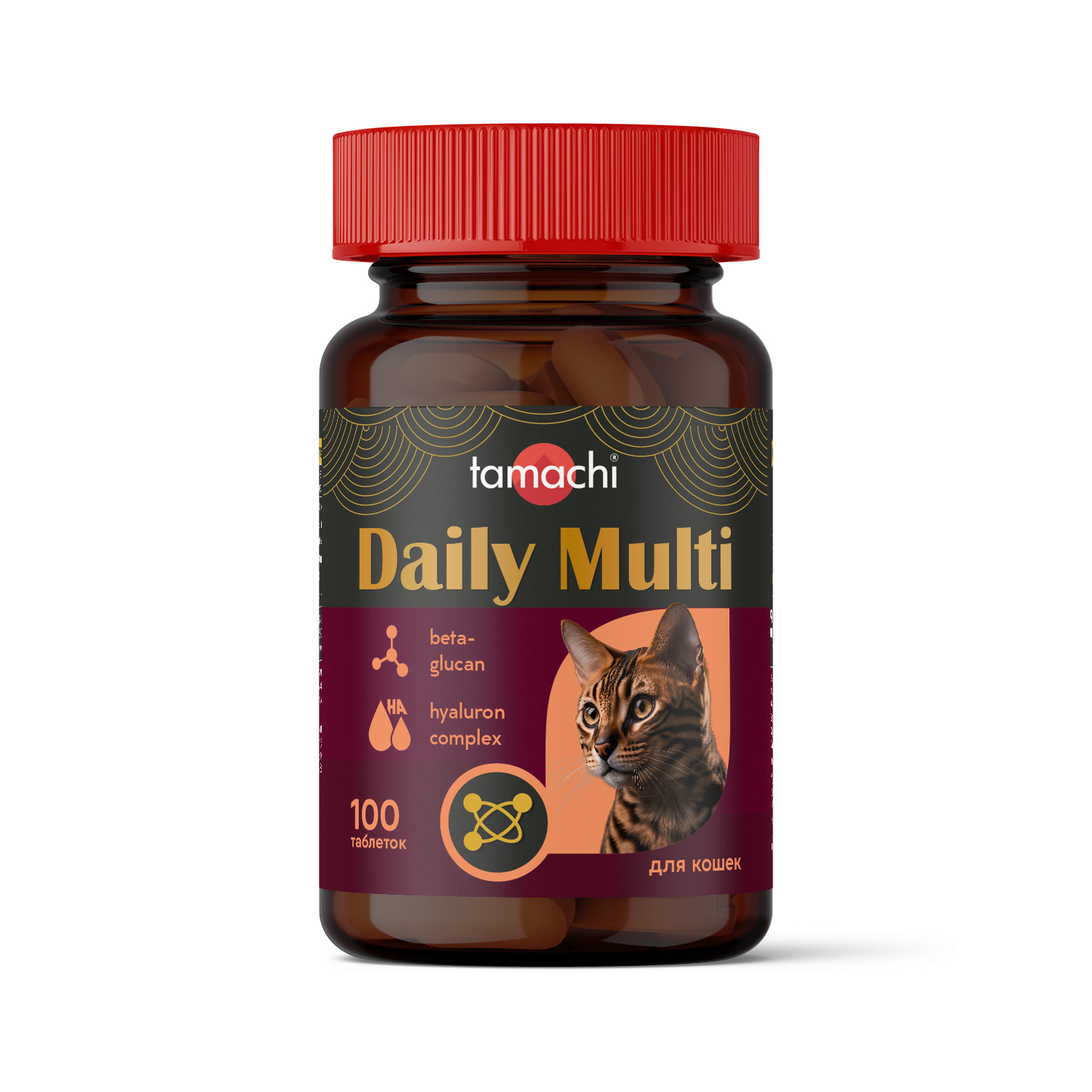 Tamachi Daily Multi витамины для иммунитета кошек (100 таб.)