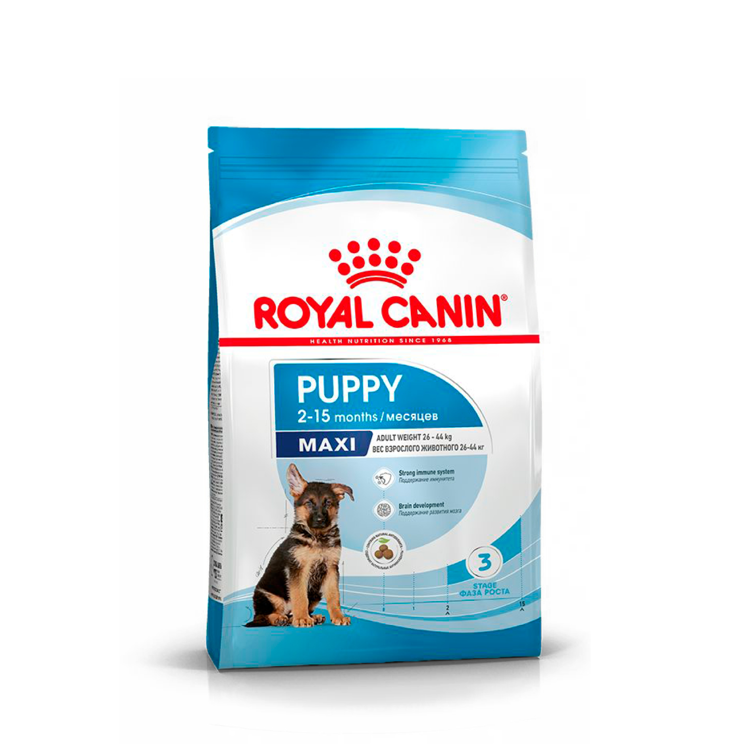 

Royal Canin Maxi Puppy для щенков крупных пород (Курица, 3 кг.)