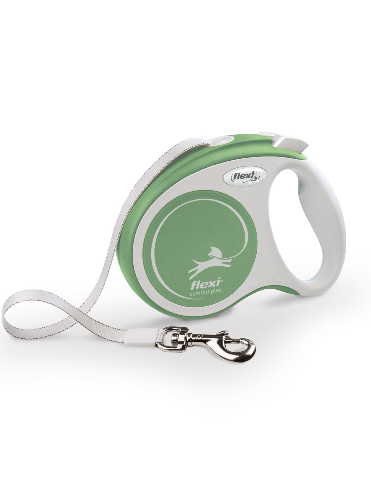 Flexi рулетка Comfort Plus для собак до 15 кг (5 м лента) (S, Мятная)