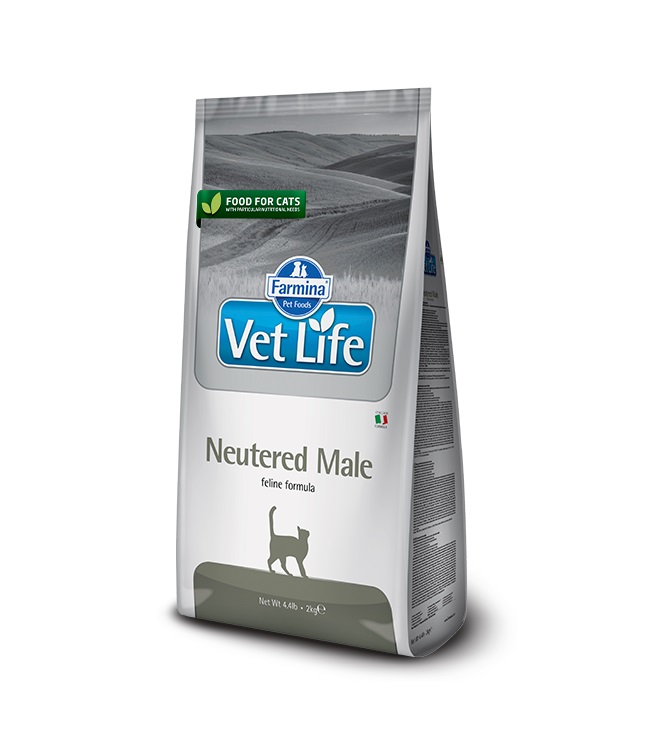 Vet Life Cat Neutered Male корм для кастрированных котов (Диетический, 2 кг.)