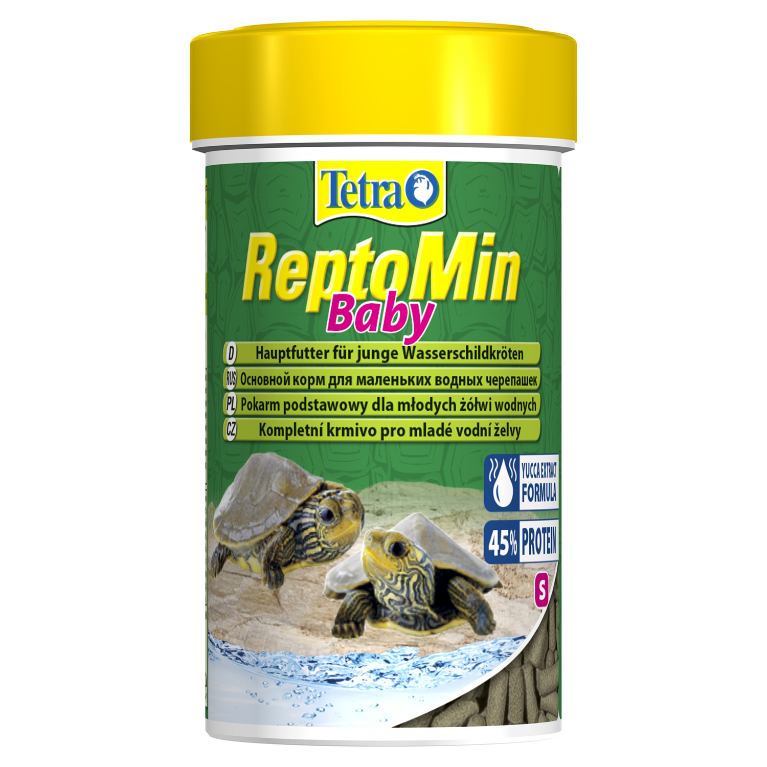 

Tetra ReptoMin Baby корм для молодых водных черепах (100 мл.)