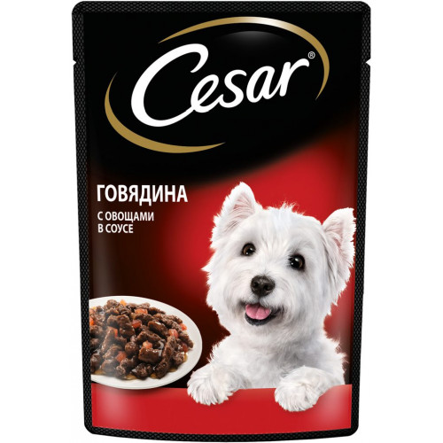 

Cesar пауч для собак (Говядина и овощи, 85 г.)