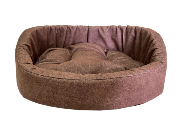 HOMEPET Leather диванчик (43 х 38 х 15 см., Мокко)