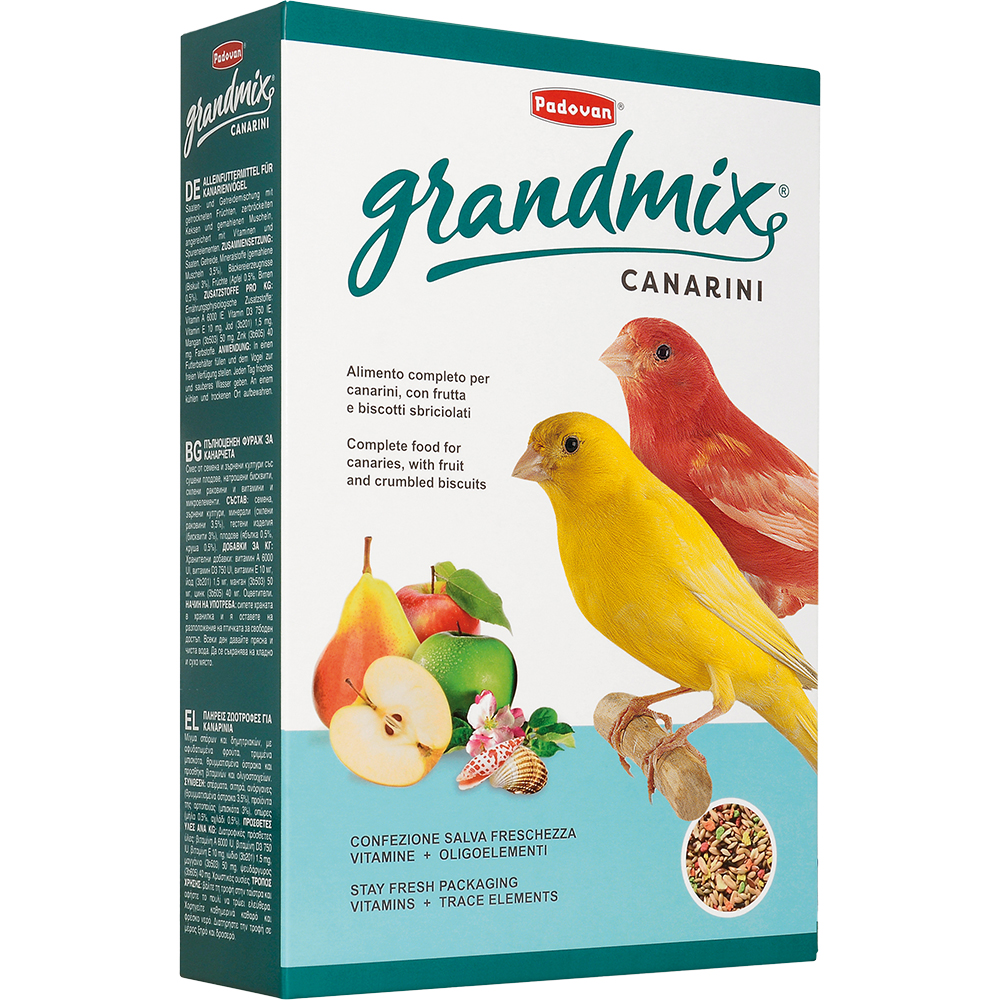 Padovan Grandmix Canarini корм для канареек (Злаковое ассорти, 1 кг.)