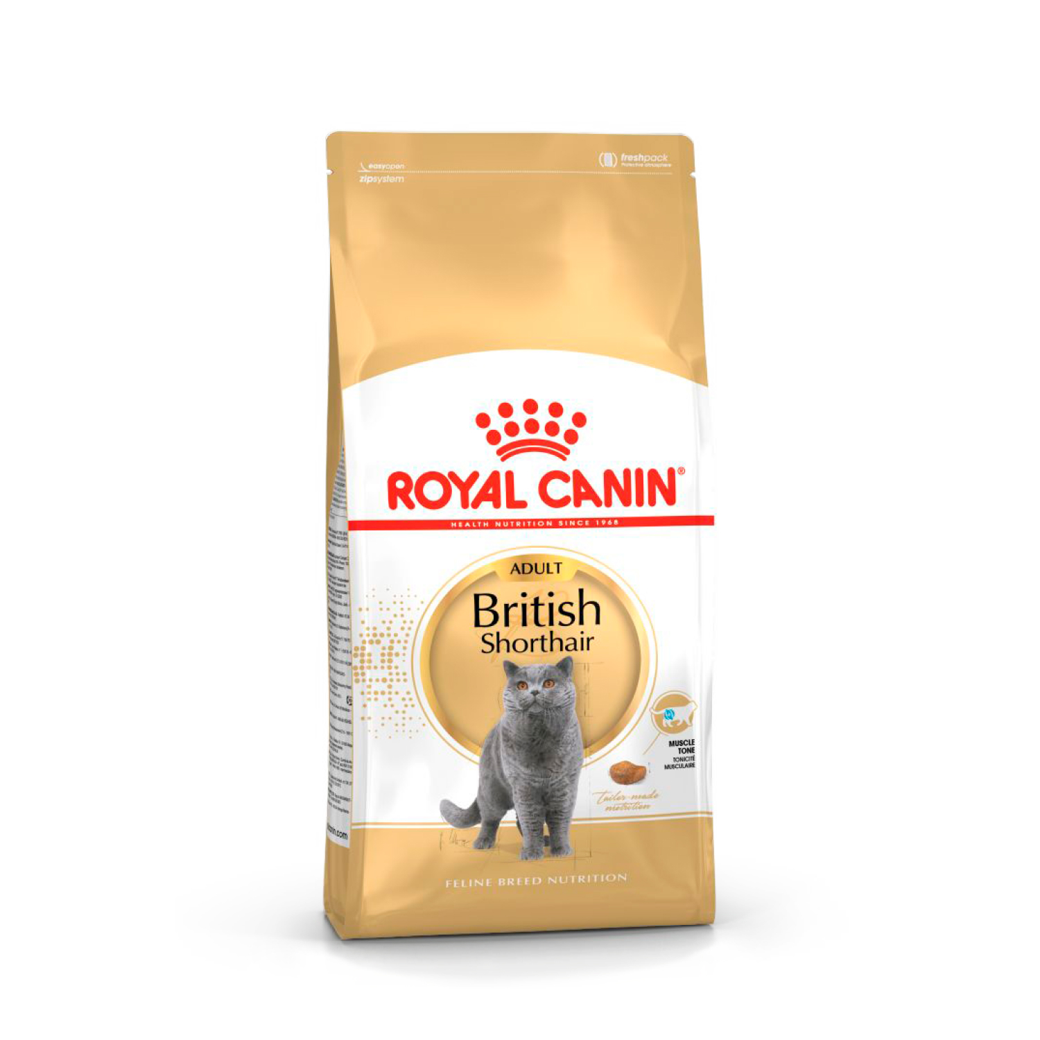 

Royal Canin British Shorthair Adult для взрослых кошек британской короткошерстной породы (Курица, 400 гр.)