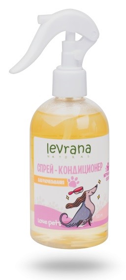 Levrana Love pets Спрей-кондиционер для расчесывания (300 мл.)