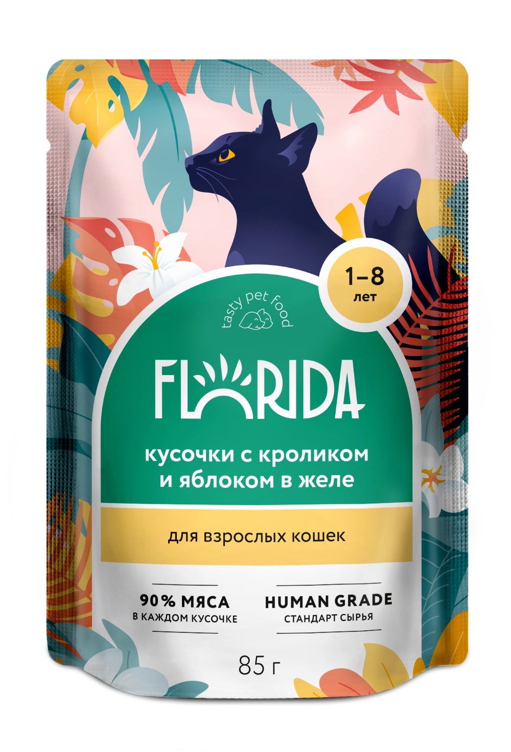Florida пауч для взрослых кошек (Кролик и яблоко