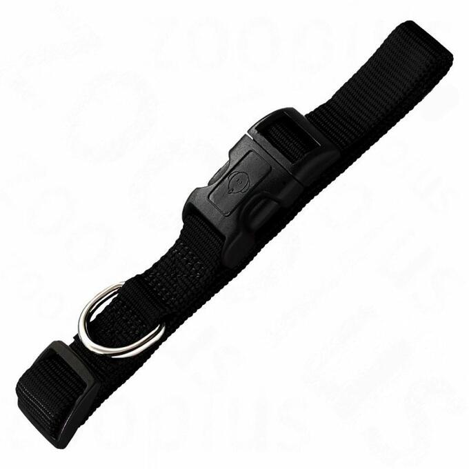 Hunter ошейник нейлоновый Smart Ecco (30 - 45 см., Черный)