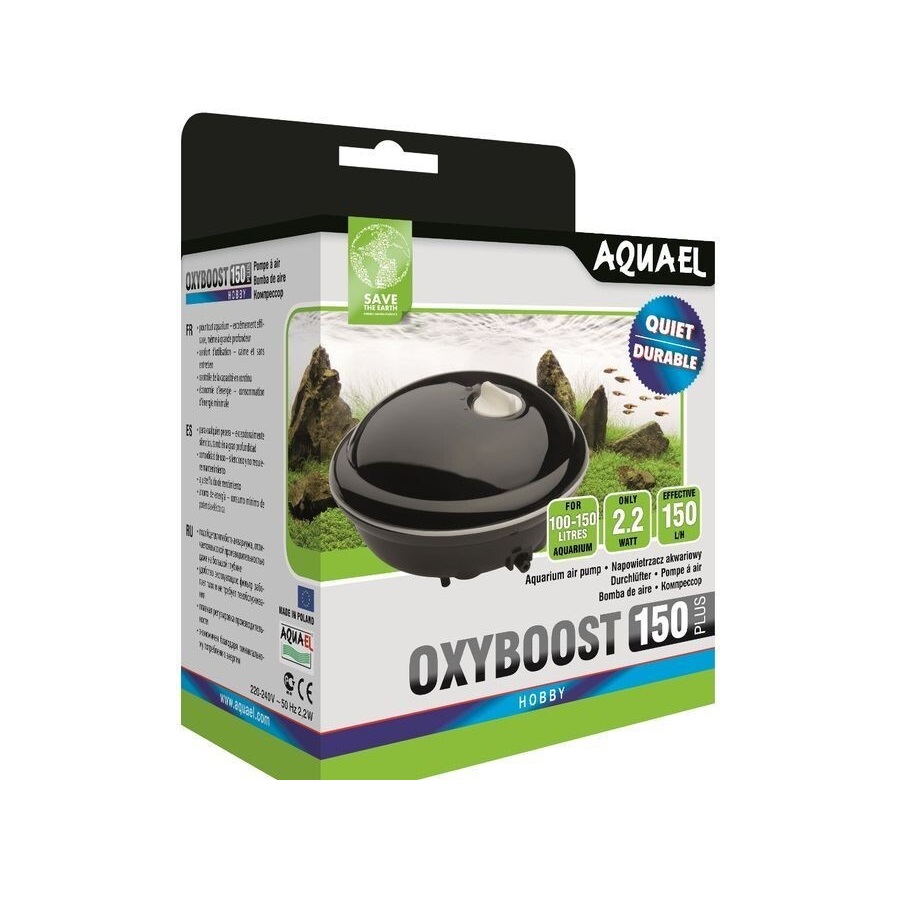 Aquael Компрессор OXYBOOST двухканальный (150 plus)