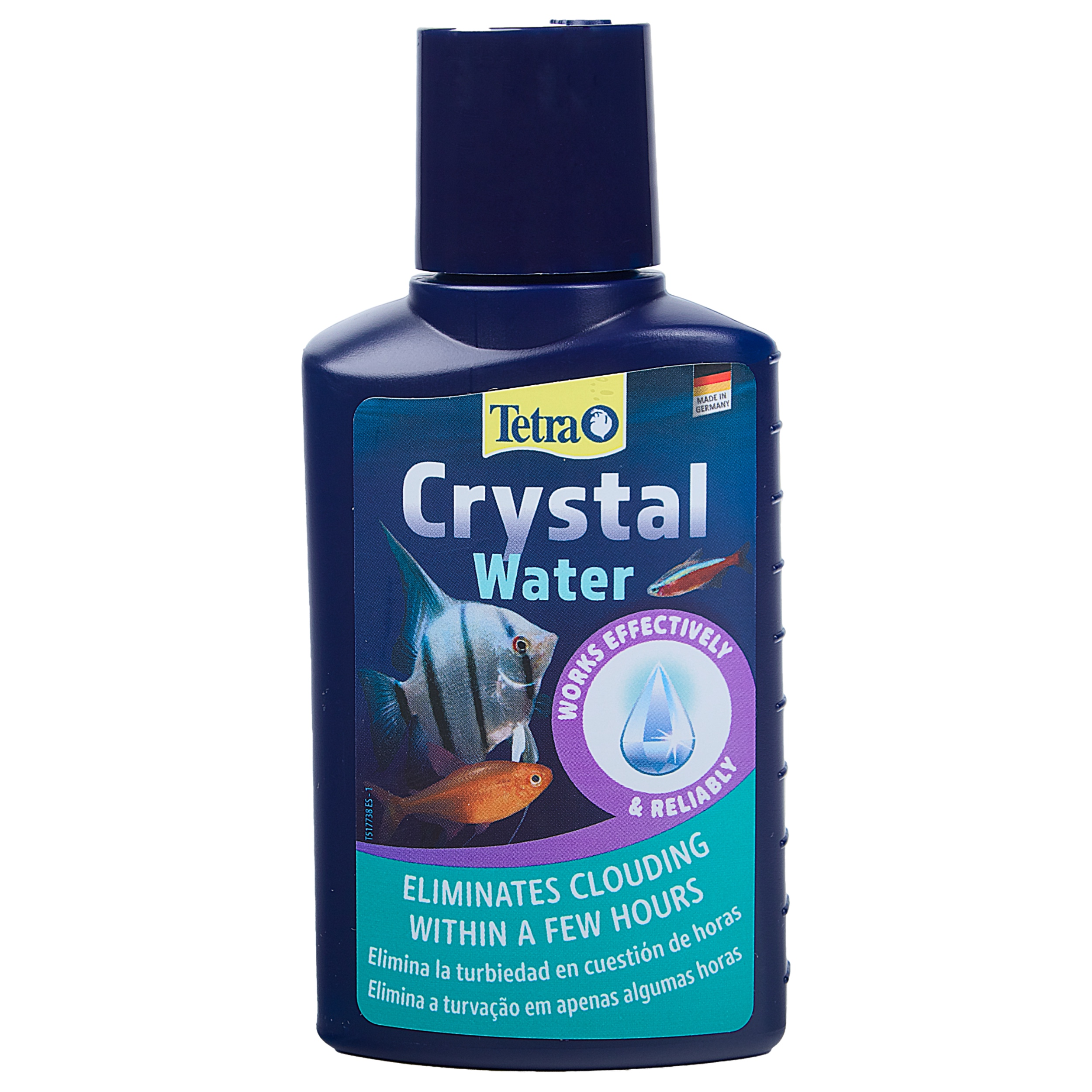Tetra Crystal Water средство для очистки воды от всех видов мути (100 мл.)
