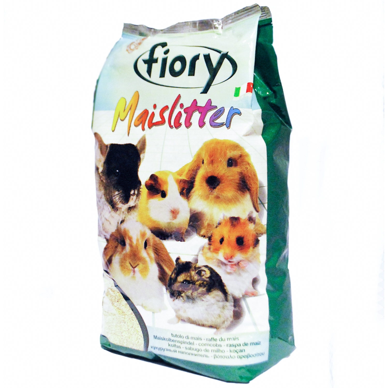 Fiory кукурузный наполнитель Maislitter для грызунов (2,5 кг., 5 л.)