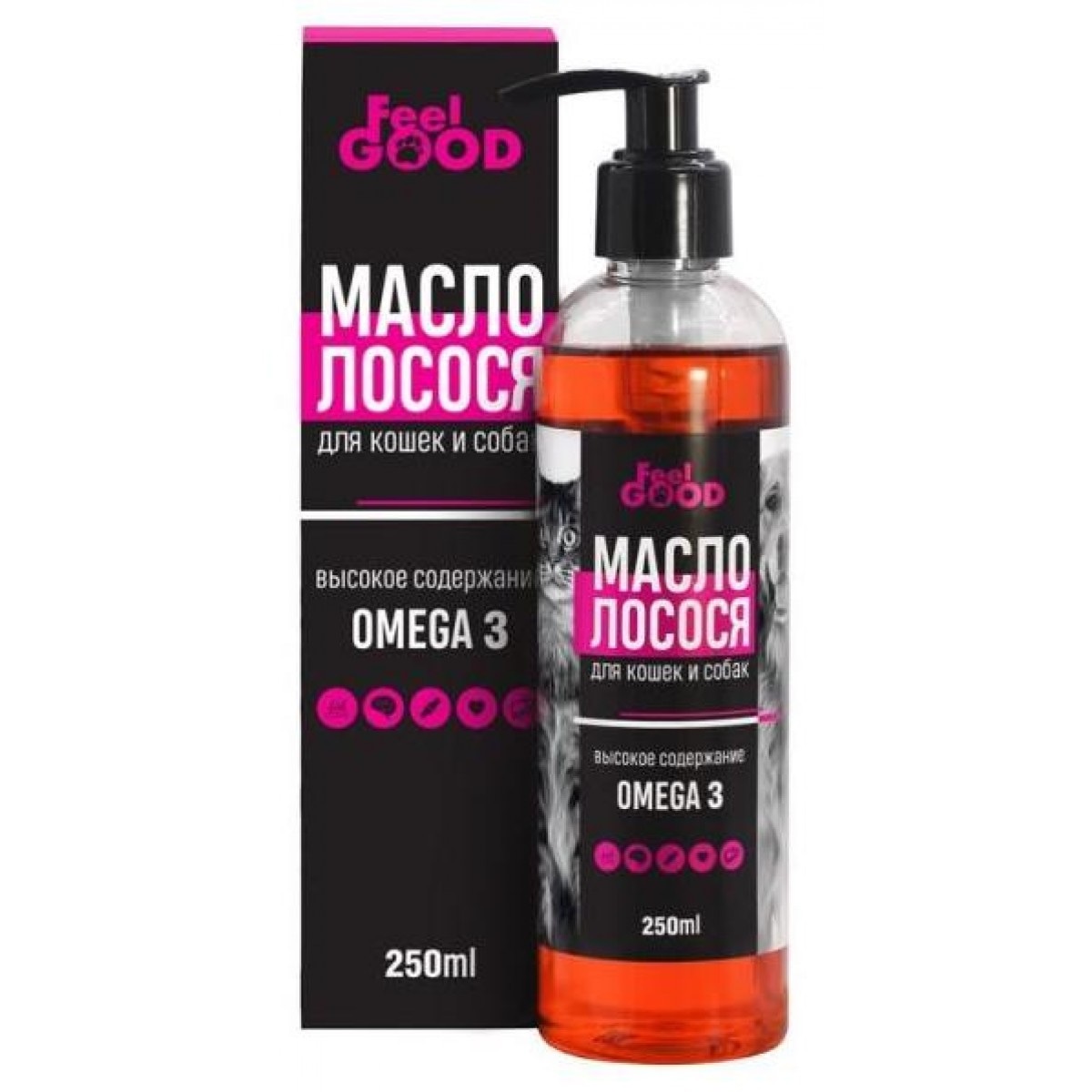Feel GOOD масло лососевое Омега-3