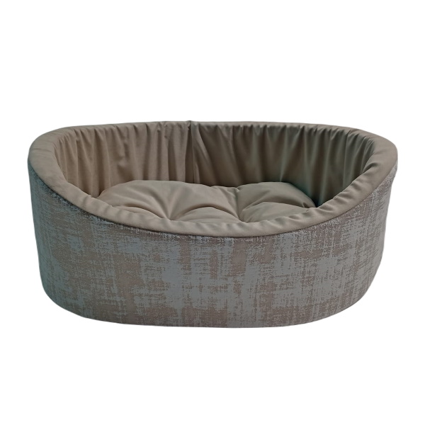 HOMEPET Indigo лежанка (43 х 38 х 15 см., Нежно-голубая)