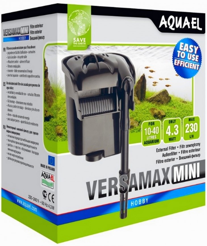 Aquael фильтр каскадный VERSAMAX mini - фото 1