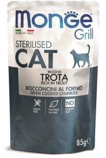 Monge Cat Grill Pouch пауч для стерилизованных кошек (Форель, 85 г.)