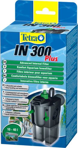 

Tetra IN 300 Plus внутренний фильтр для аквариумов до 40 л