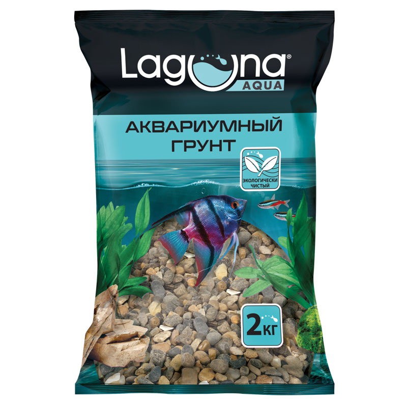 

Laguna грунт темно-коричневый меланж (4-6 мм., 2 кг.)