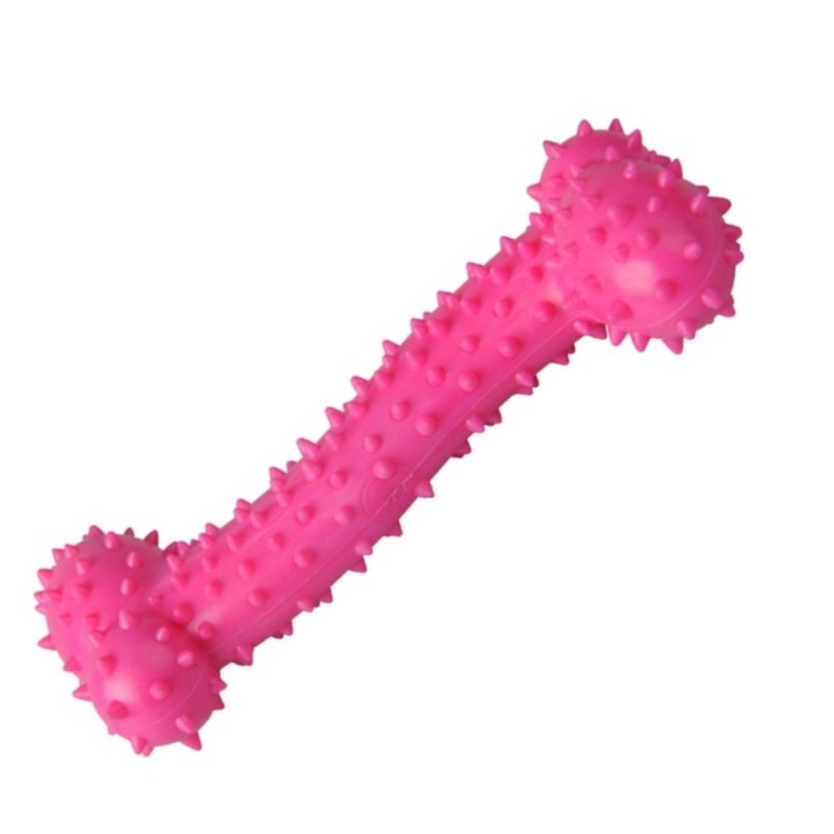 HOMEPET игрушка для собак косточка с шипами (10,5 см.)