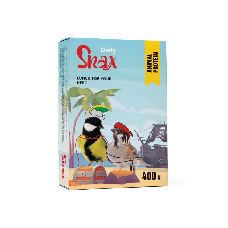 Snax Daily корм для уличных птиц (Злаковое ассорти, 400 г.)