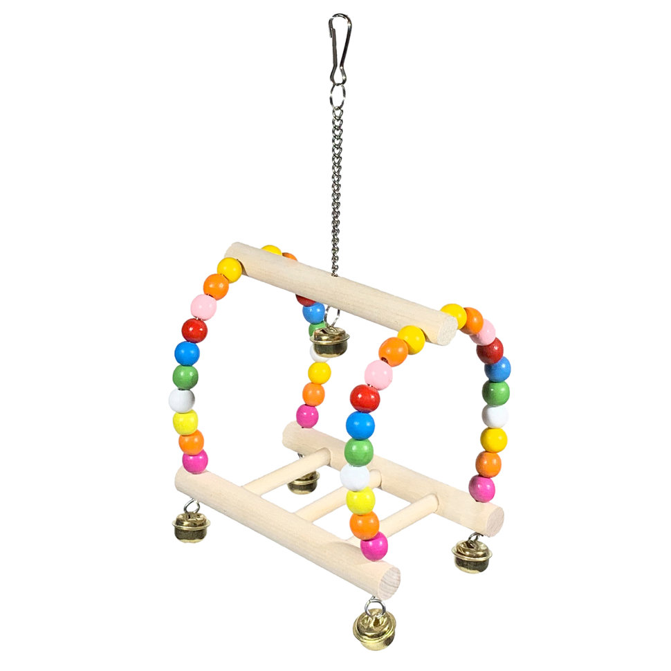 Lion игровой комплекс для птиц Ladder Swing (14 х 12 х 10 см.)