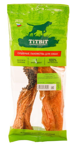 TiTBiT рубец говяжий XL мягкая упаковка (66 г.)