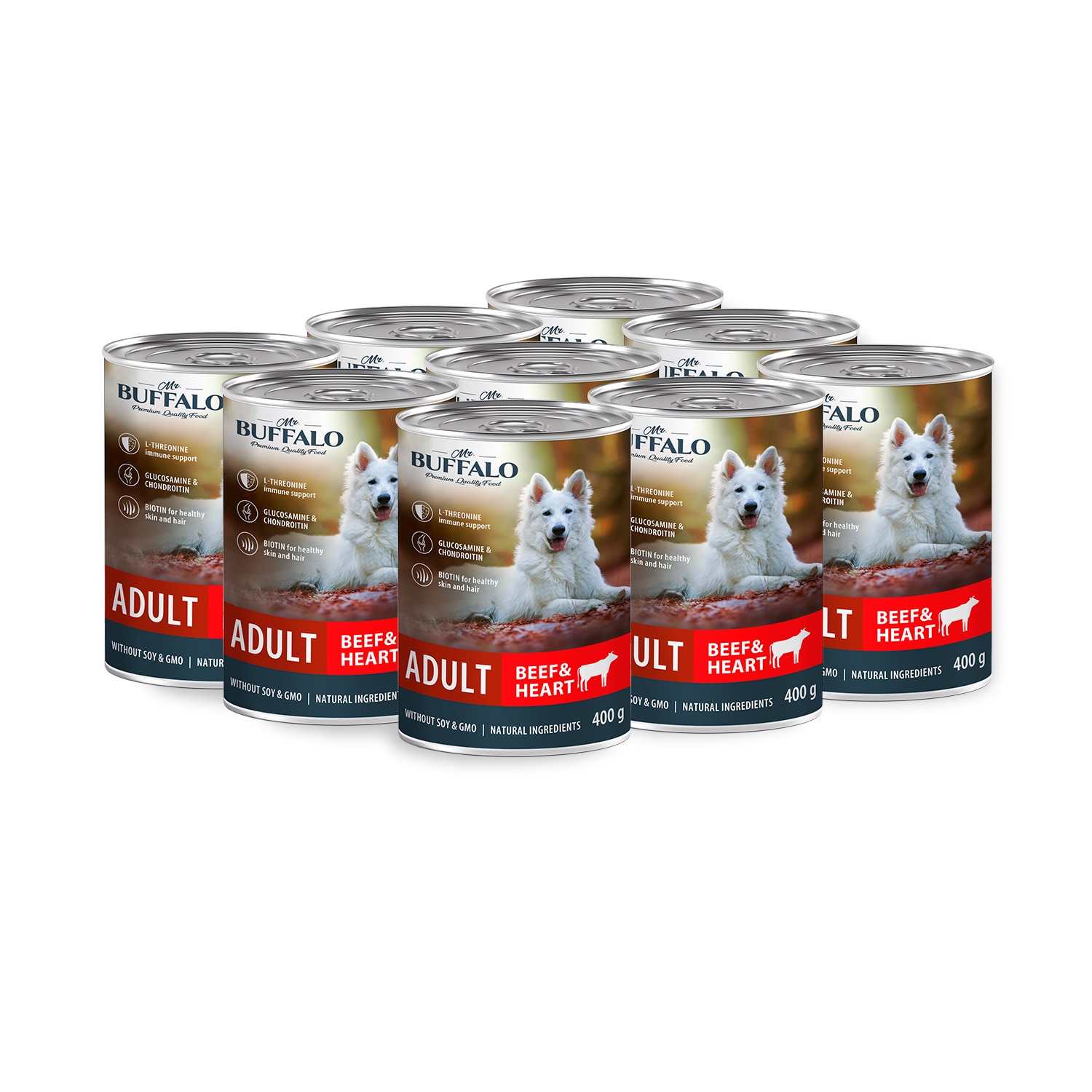 Mr.Buffalo Adult консервы для собак