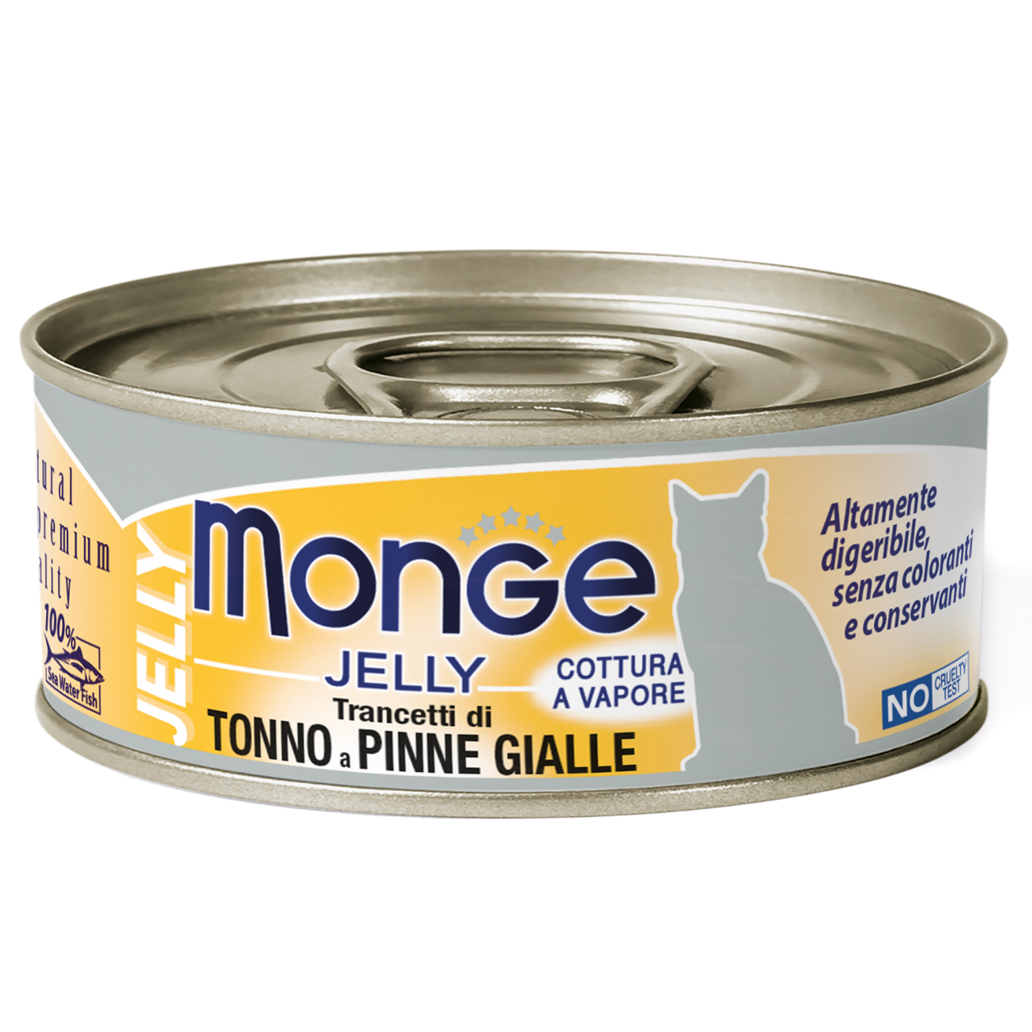 

Monge Cat Jelly консервы для кошек (кусочки в желе) (Тунец, 80 г.)