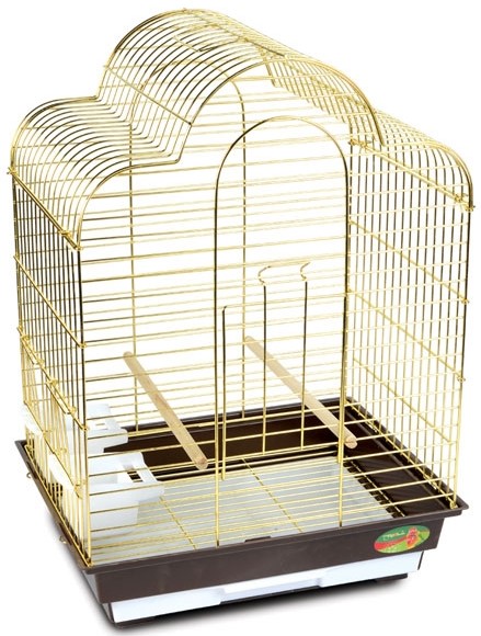 Triol 6113G Клетка для птиц, золото (46,5 х 36 х 65 см.)