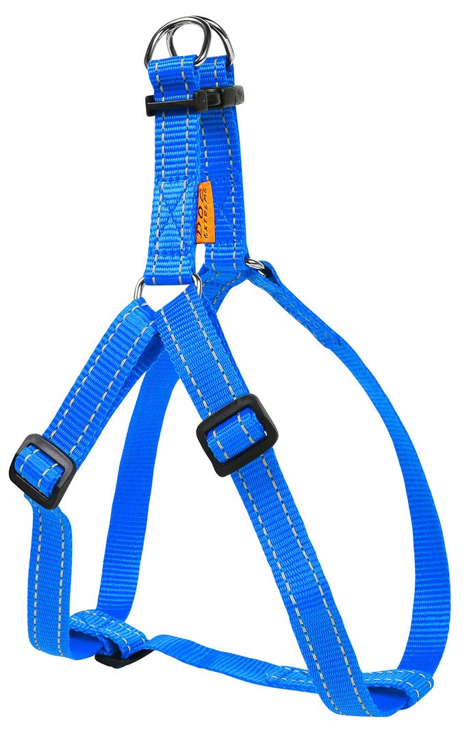 Collar шлея Dog Extremе нейлоновая регулируемая (60-90 см., Синий)