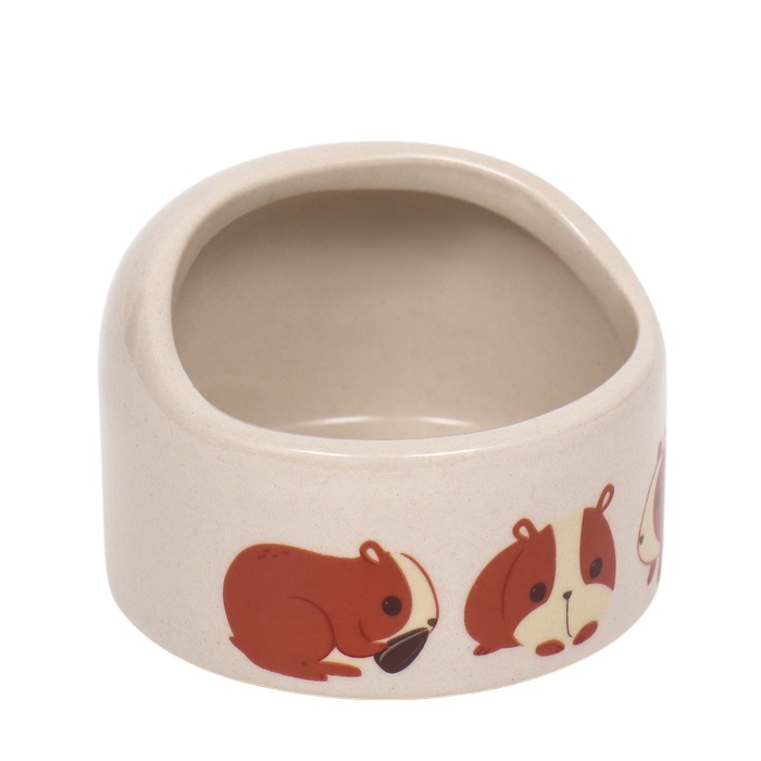 Пижон миска керамическая Хомячки (65 мл.)