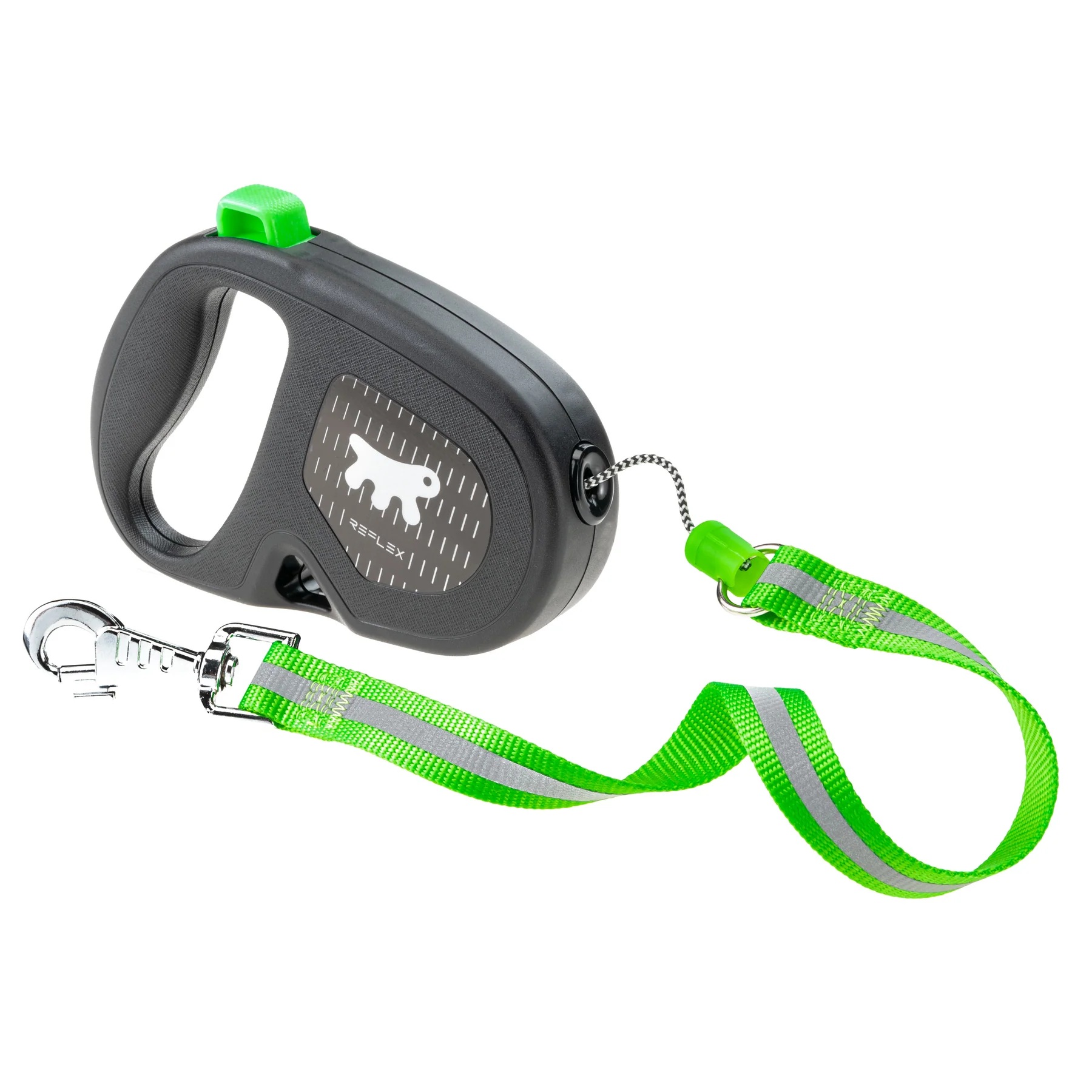 Ferplast рулетка Flippy One Reflex (M, Зеленый)
