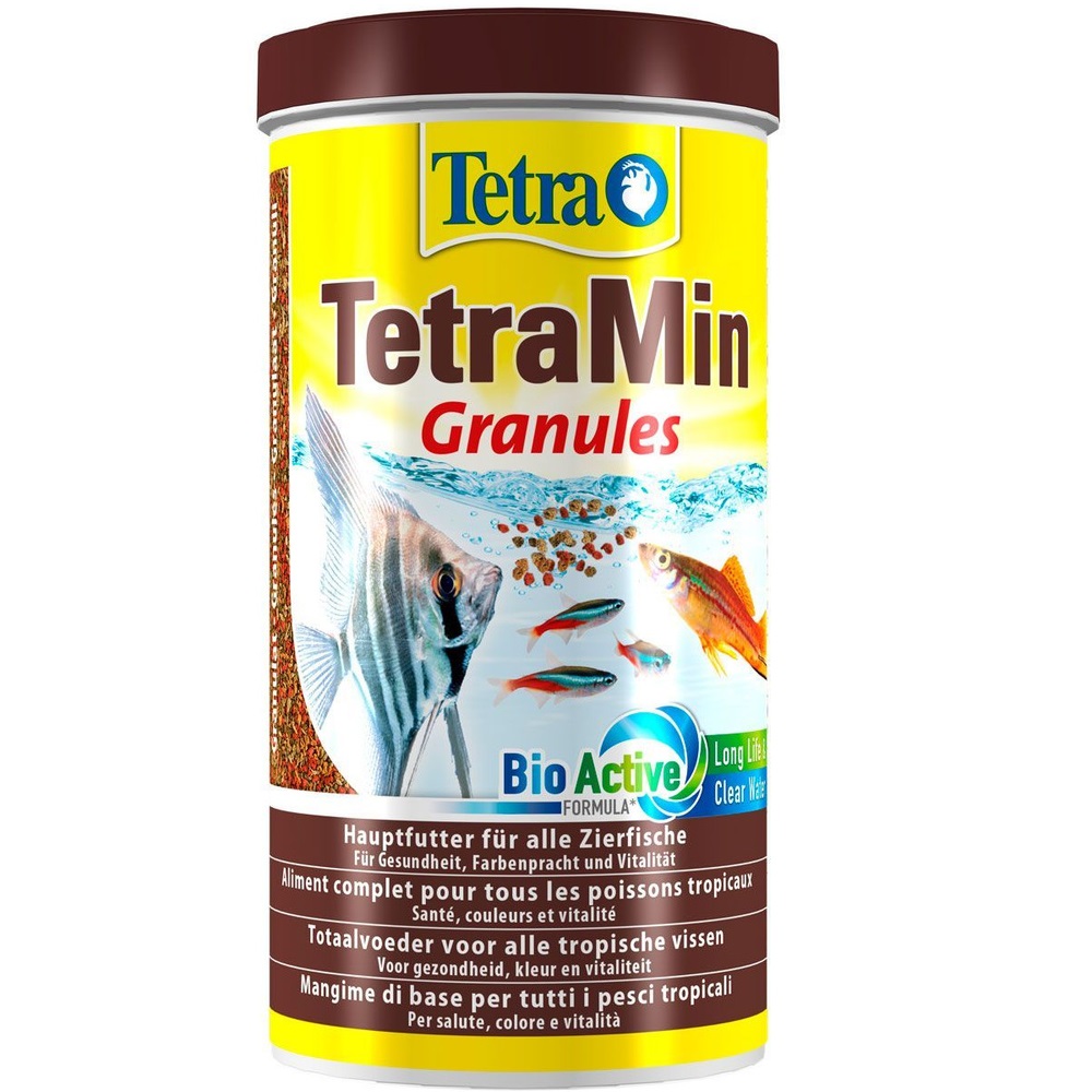 

TetraMin Granules (гранулы) для всех видов декоративных рыб (1 л.)