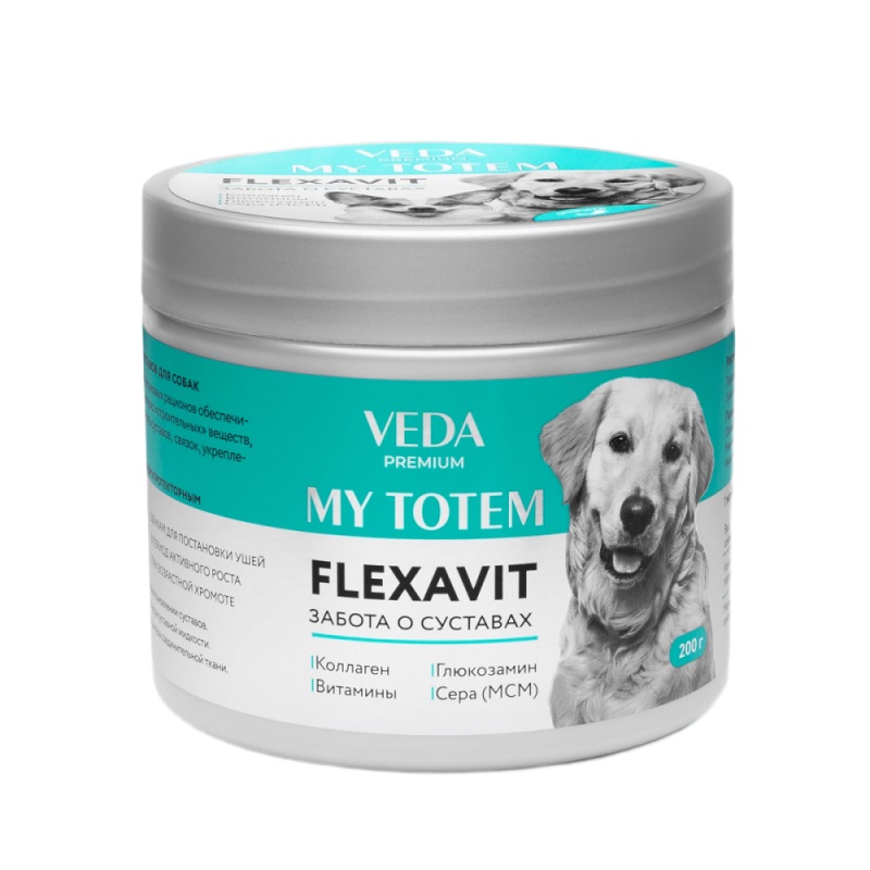 VEDA My Totem Flexavit забота о суставах для собак (200 г.)