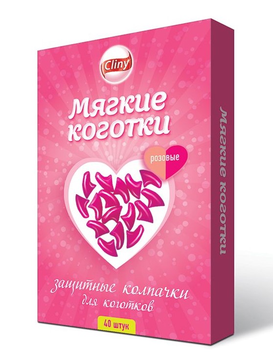 

Cliny мягкие коготки (Розовый)