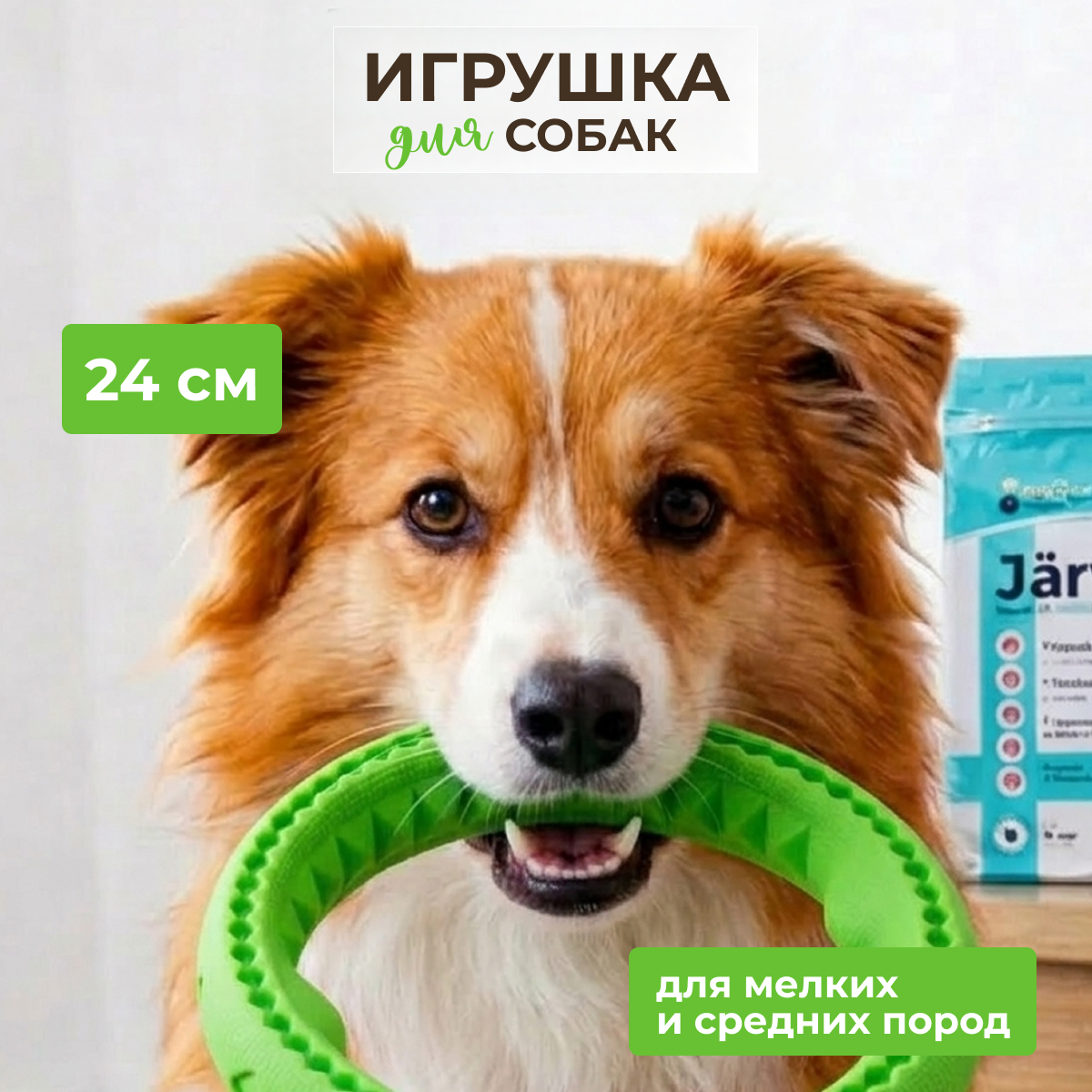 Triol Aroma игрушка для собак из термопластичной резины Кольцо (24 см.)