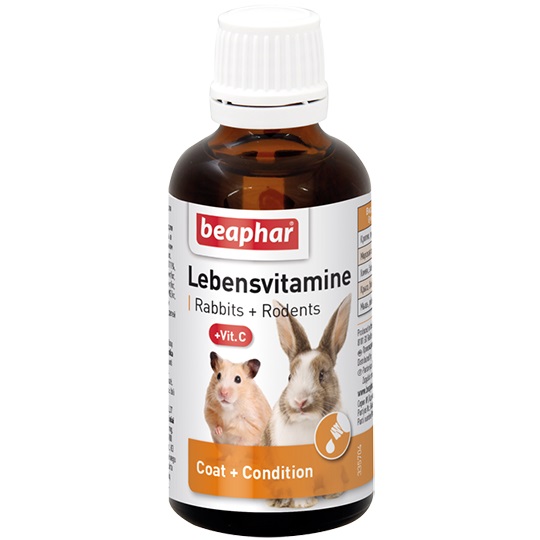 

Beaphar Lebensvitamine витамины для грызунов (50 мл.)