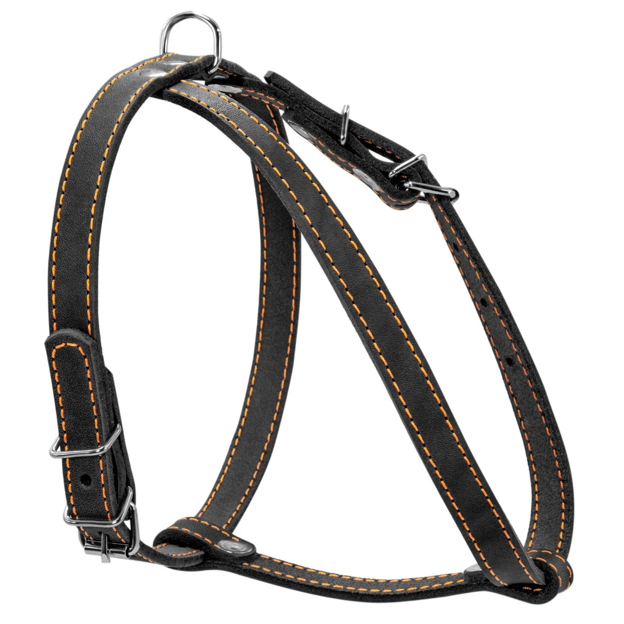 Collar шлея кожаная одинарная для мелких собак