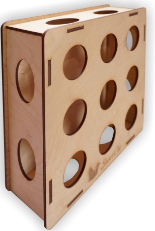 Ашера игрушка Smart Cat 9 лунок И-1 для кошек (25 х 25 х 8 см.)