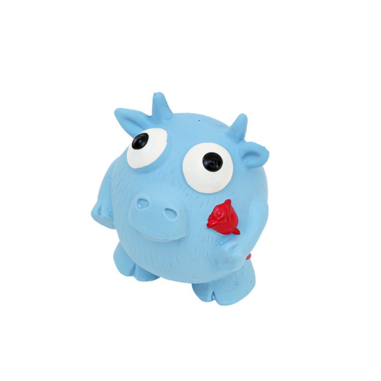 ZooOne игрушка корова (7,5 см., Голубой)