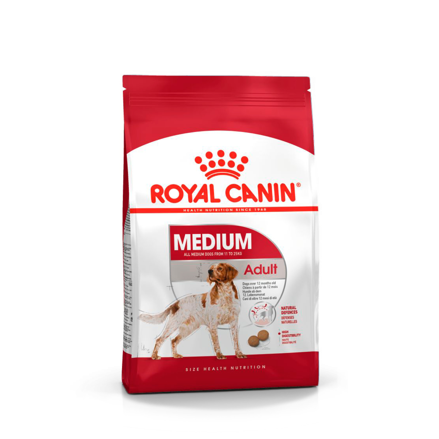 

Royal Canin Medium Adult для взрослых собак средних пород (Курица, 15 кг.)