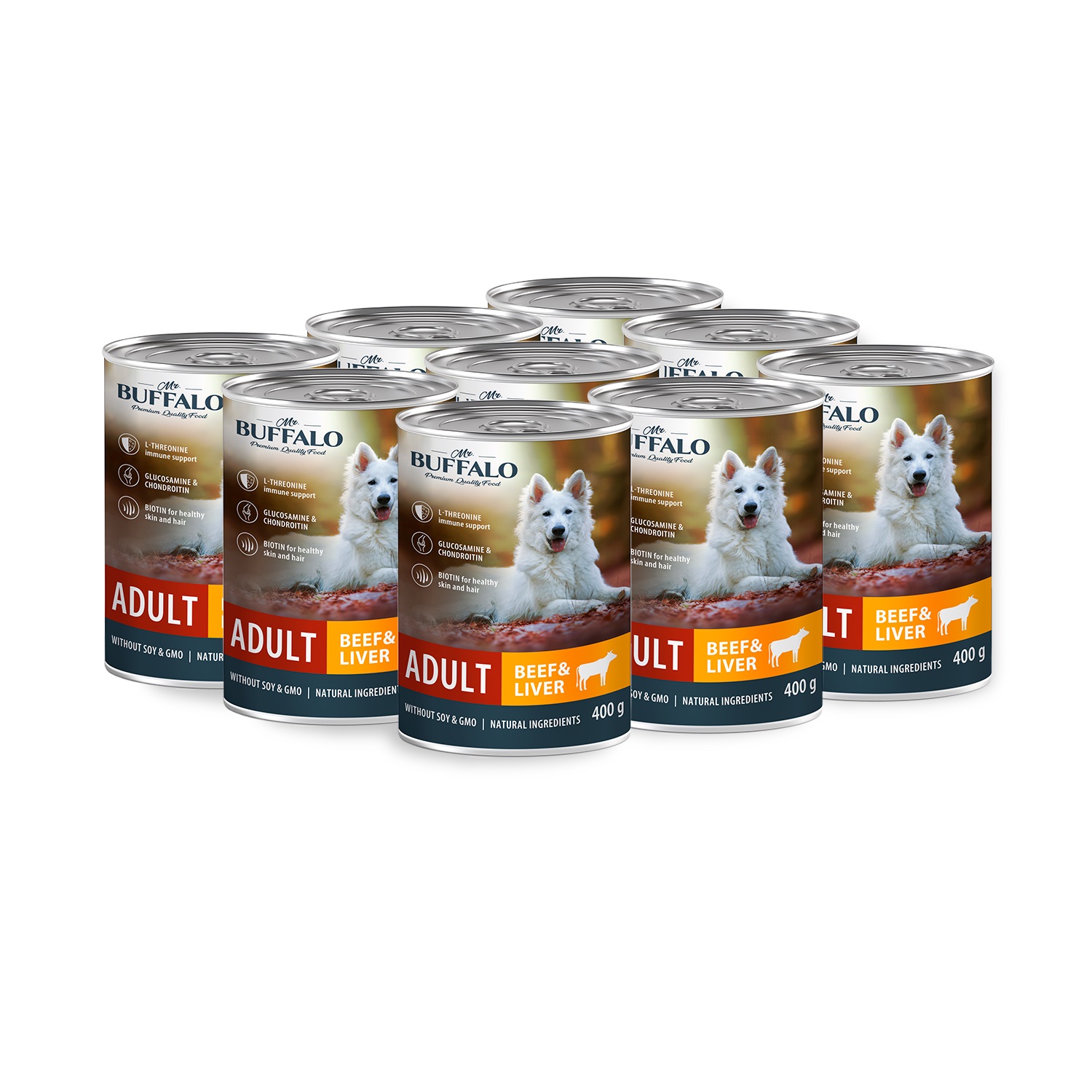 Mr.Buffalo Adult консервы для собак