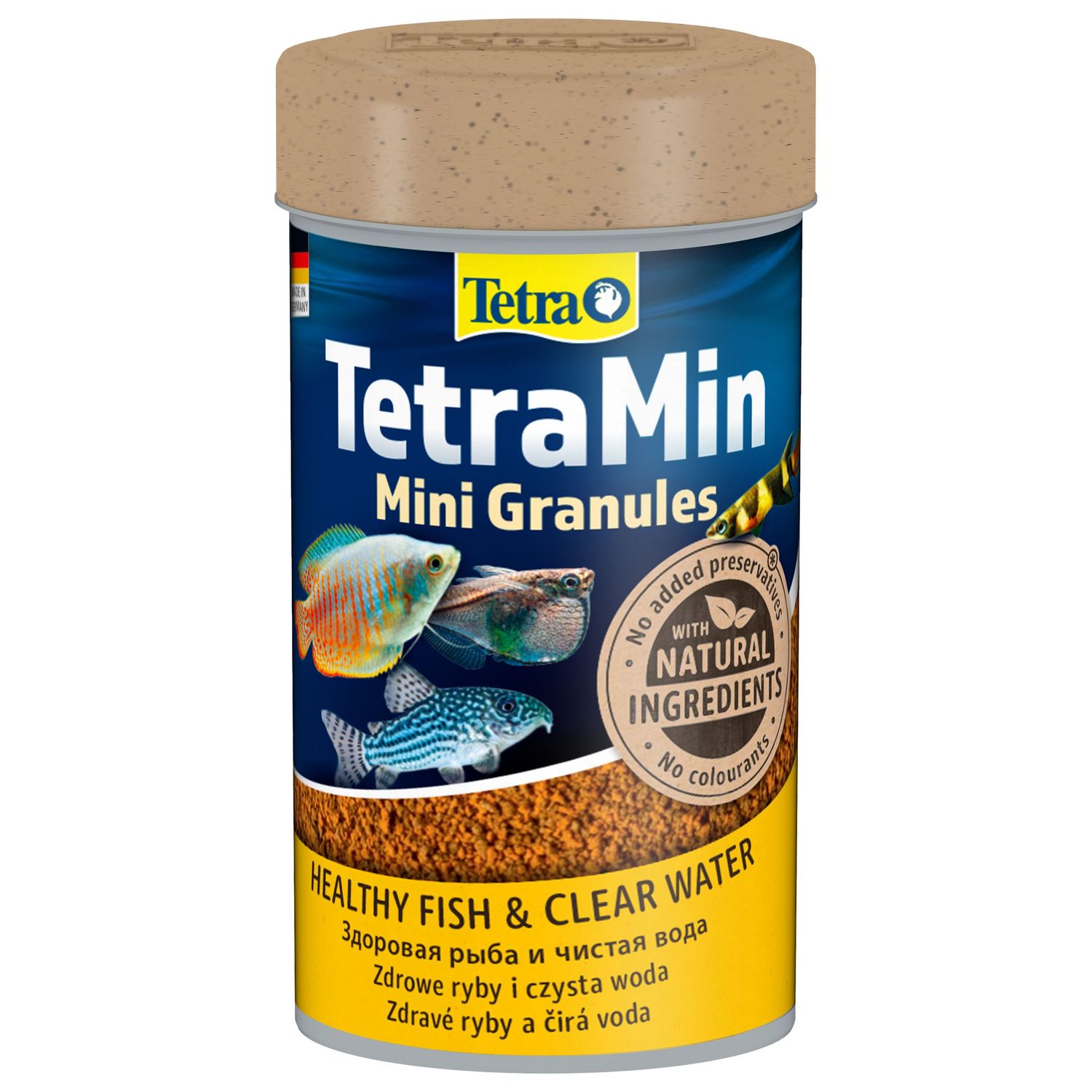 TetraMin Mini Granules (гранулы) для молоди и мелких рыб (100 мл.)