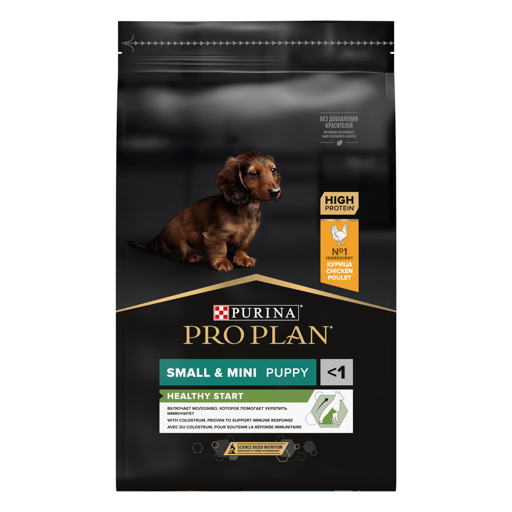 

Pro Plan Small & Mini Puppy корм для щенков мелких и карликовых пород (Курица, 7 кг.)