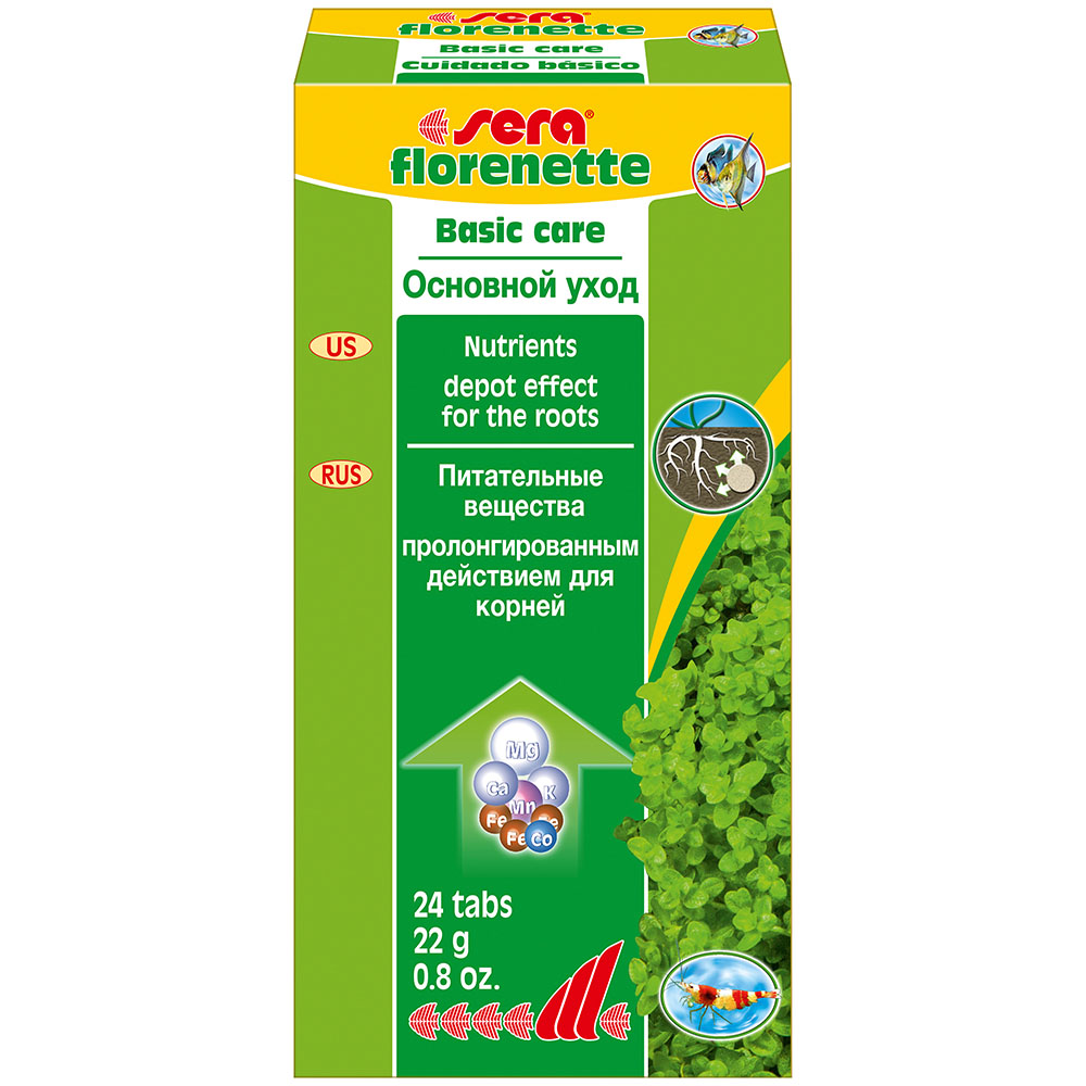 SERA Florenette A удобрение для растений (24 таб.)