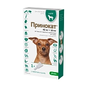 Принокат капли для собак весом до 4 кг