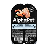 AlphaPet Superpremium пауч для взрослых стерилизованных кошек (кусочки в соусе)