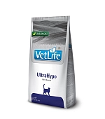 Vet Life Cat Ultrahypo корм для кошек при пищевых аллергиях и пищевых непереносимостях