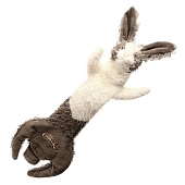 Gigwi Plush Friendz игрушка для собак Шкурка зайца со сменными пищалками