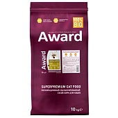 Award Hairball & Indoor сухой корм для взрослых кошек для выведения шерсти
