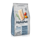 AlphaPet Monoprotein сухой корм для взрослых собак средних и крупных пород
